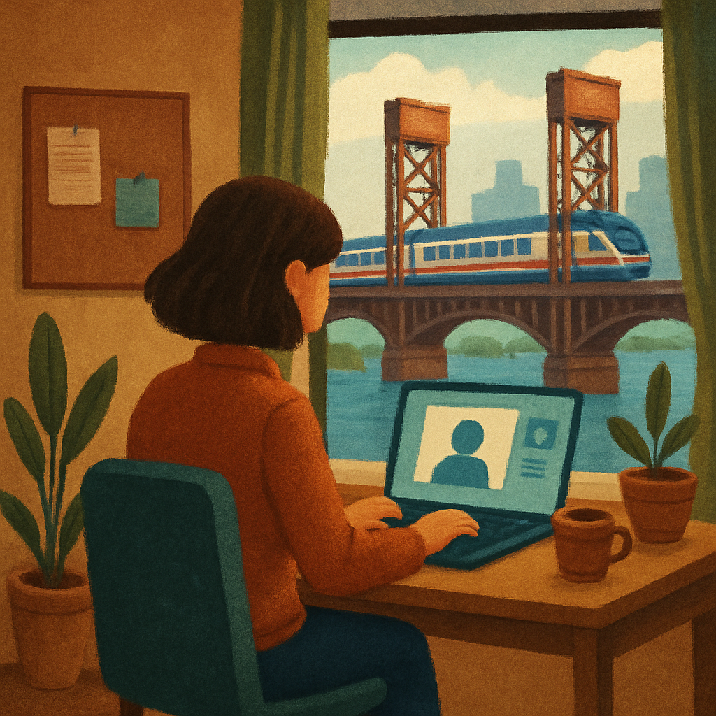 NJ Transit suggested that commuters should work from home for the next month, as Amtrak moves train traffic to a new bridge, severely reducing service into Manhattan.
