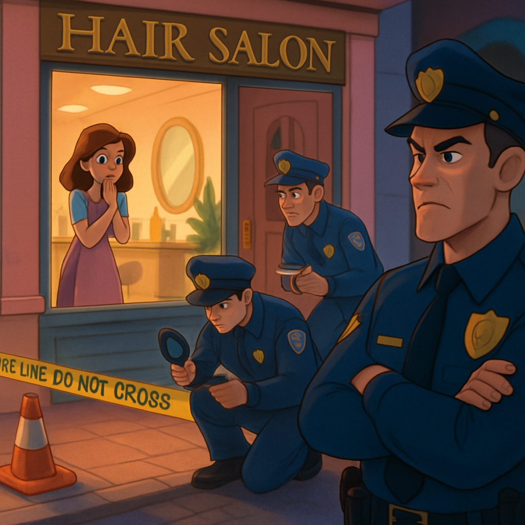 A hair salon in Limassol was shot at