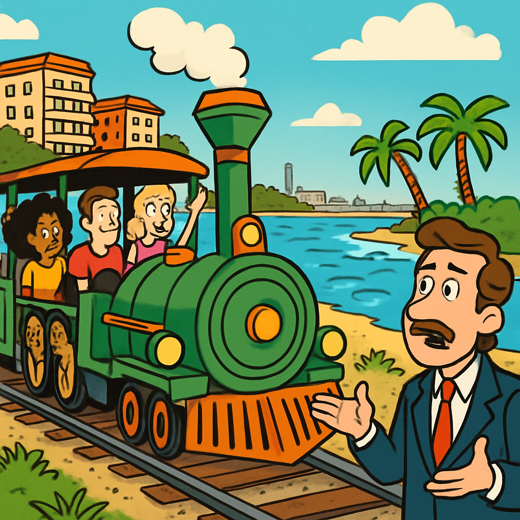 In the Geroskipou area (Paphos), plans are being revived to create a tourist train connecting the coastal hotel zone with the center