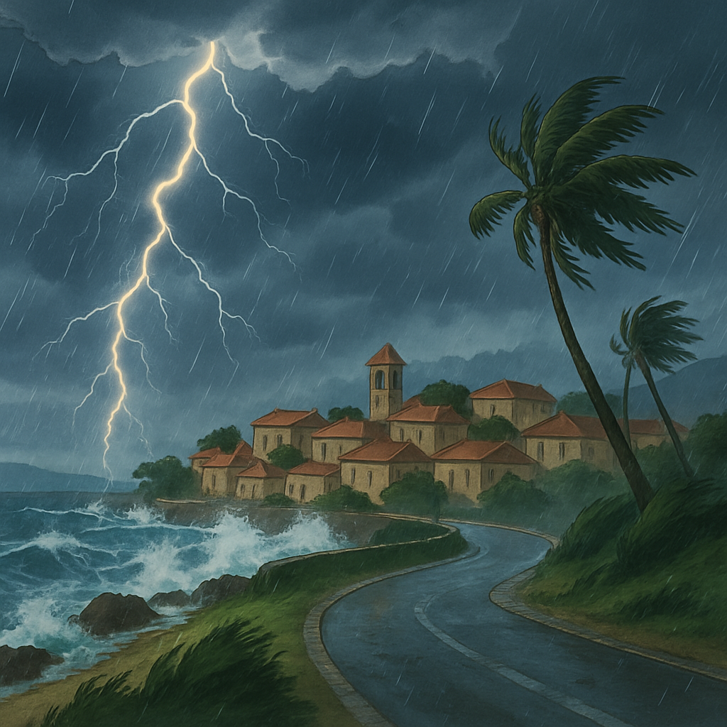 Meteorologists report that in the last days of the year, Cyprus is expected to experience unstable weather with rain, thunderstorms, a drop in temperature, and strong winds