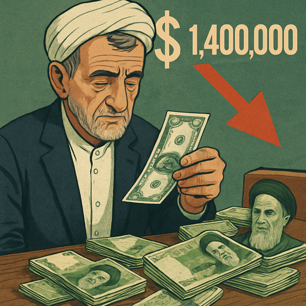 Iran's President Masoud Pezeshkian says there is not much he can do as the currency has rapidly depreciated, with $1 now trading at around 1