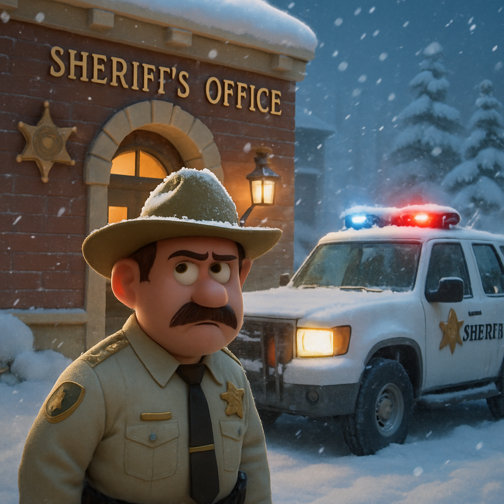 La oficina del sheriff en el condado de Nevada, California, dijo que una tormenta que pasó el jueves por la mañana ha ralentizado su trabajo.