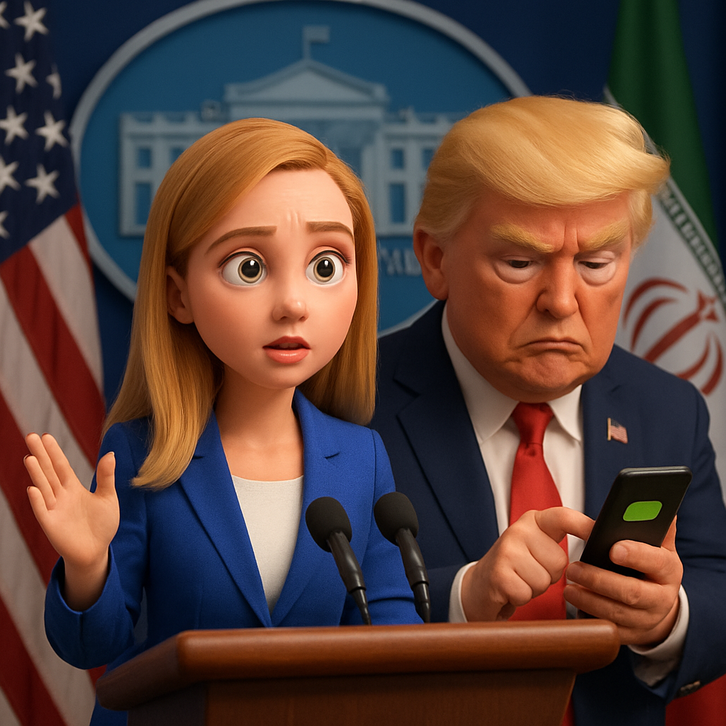 According to White House press secretary Karoline Leavitt, Trump has an interest in exploring messages from Iranian regime officials
