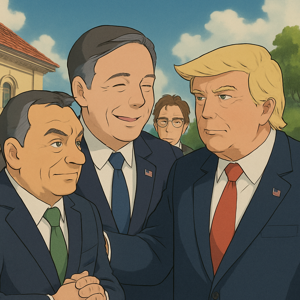The US Secretary of State praised the Hungarian prime minister's relationship with Donald Trump as his ruling Fidesz Party trails the opposition ahead of an April election.
