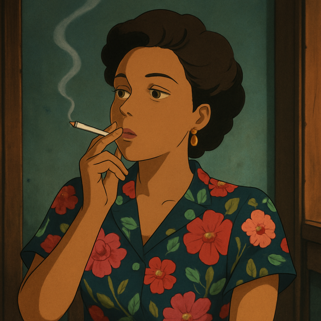 Clad in florals and puffing on a cigarette, Tânia Maria has captivated audiences with a striking, if brief, performance in “The Secret Agent,” Brazil’s latest Oscar contender