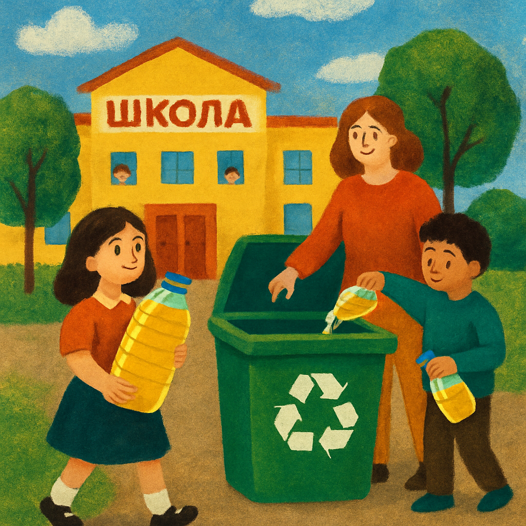 Более 540 школ Кипра приняли участие в программе по сбору отработанного растительного масла