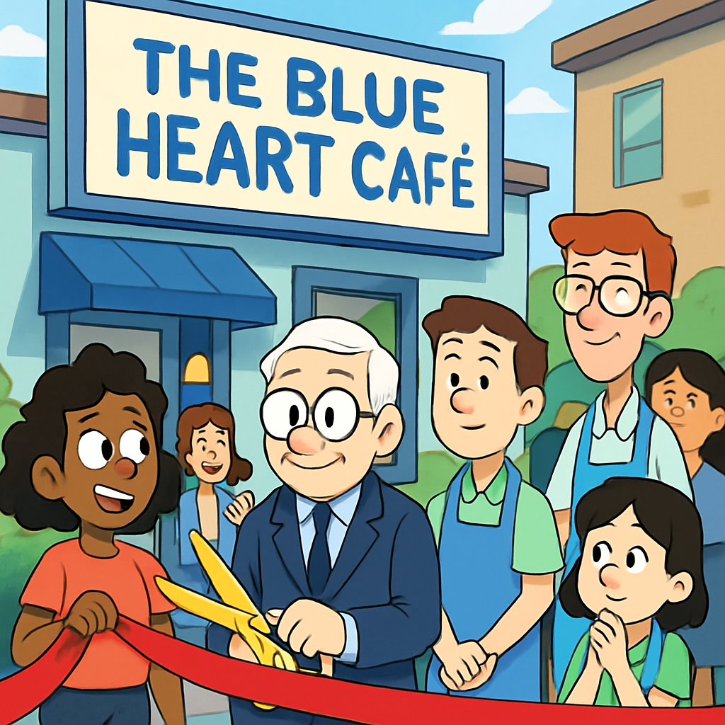 В Никосии готовится к открытию новаторский проект The Blue Heart Café
