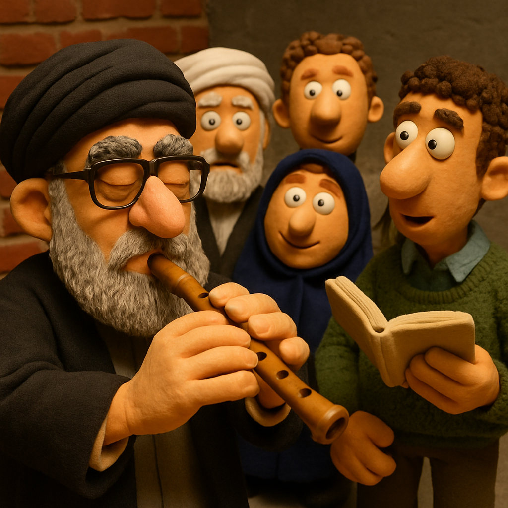 Los familiares cercanos y amigos de Ali Khamenei dicen que jugaba y estaba interesado en la poesía y la música.