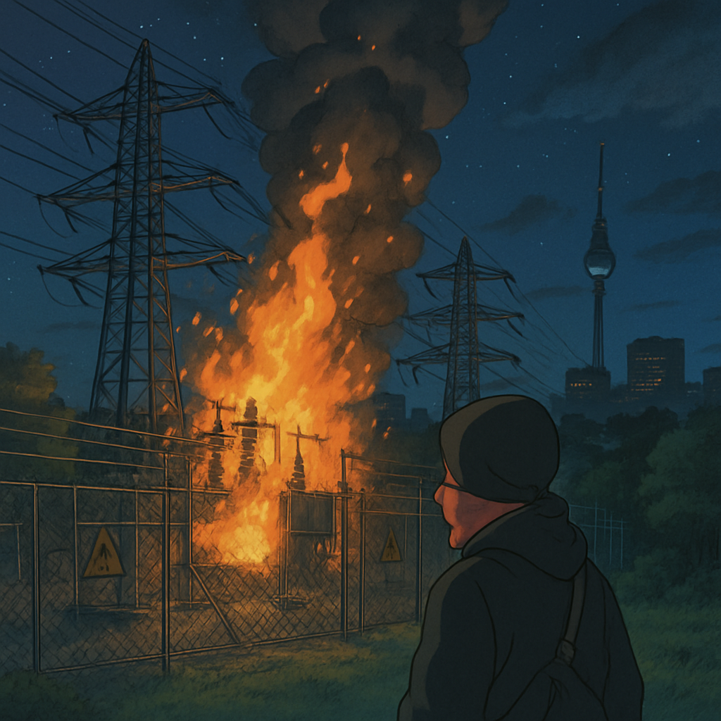 A far-left group claimed responsibility for an arson attack on Berlin's power grid, causing a blackout for tens of thousands of households