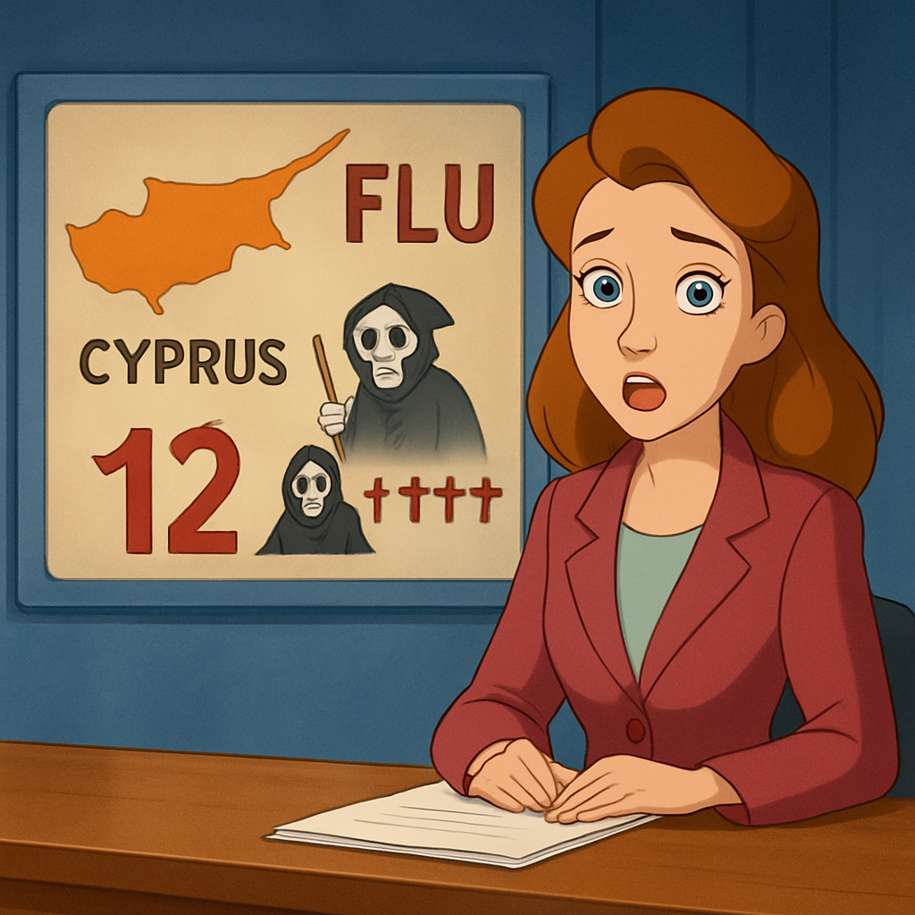 Today in Cyprus, 5 new flu-related deaths have been reported