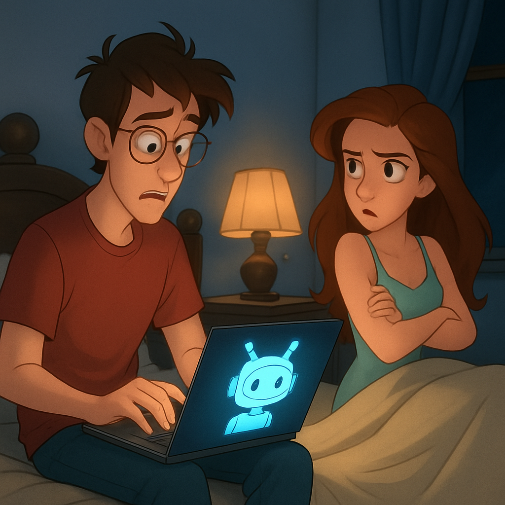 In the pursuit of artificial intelligence, programmers have forgotten how to have sex