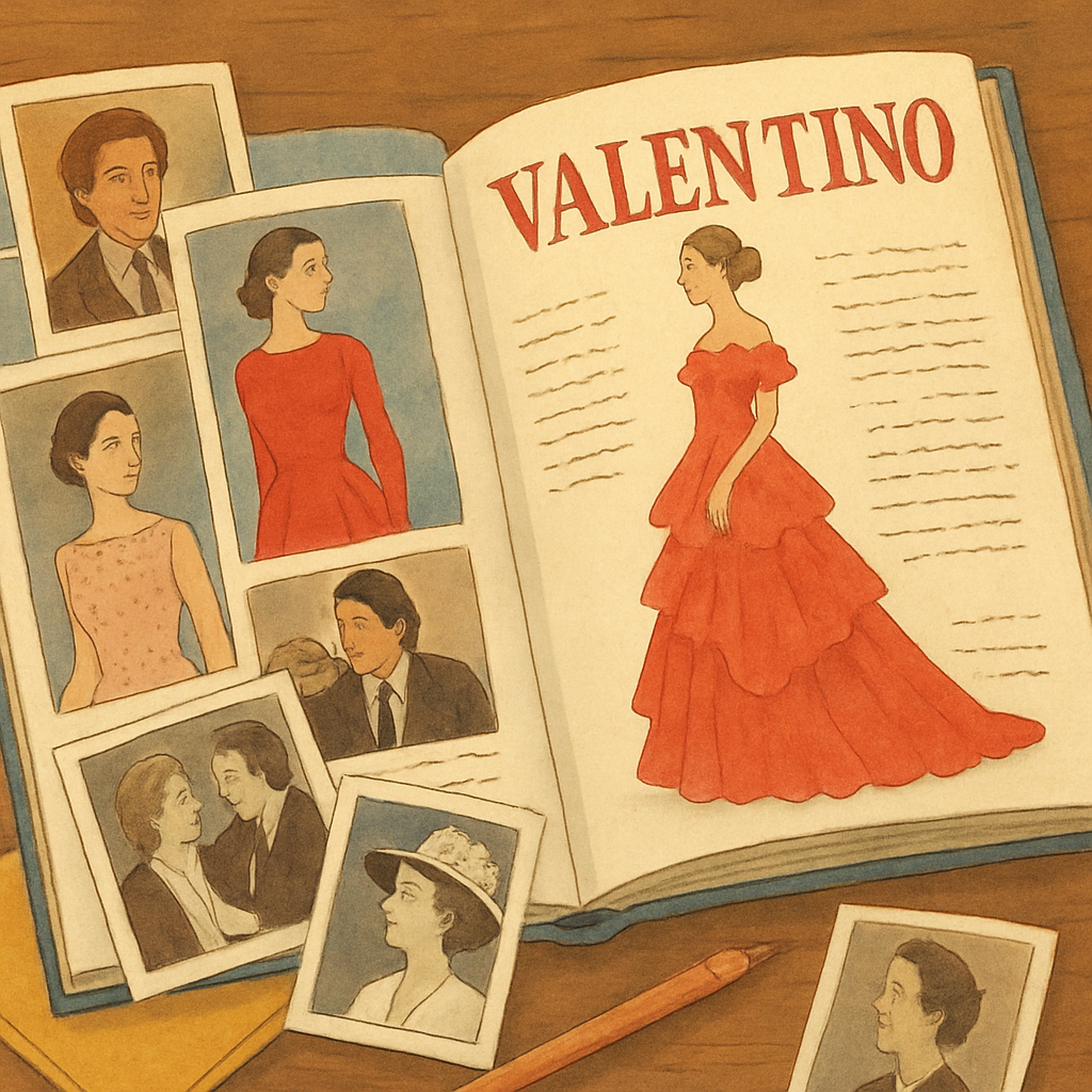 Archival photographs, fashion layouts and anecdotes from celebrity clients: A new book is devoted to all things Valentino.