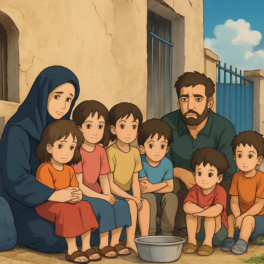 In Cyprus, due to poor coordination between government services, a Lebanese family with six children was left without a home and food while awaiting repatriation.