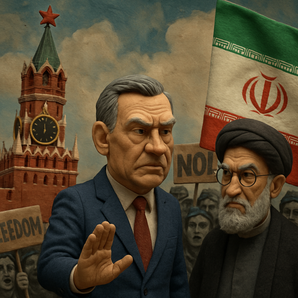 It took the Kremlin nearly two weeks of protests in Iran to say "no third party" can change the fundamental nature of relations between Iran and Russia