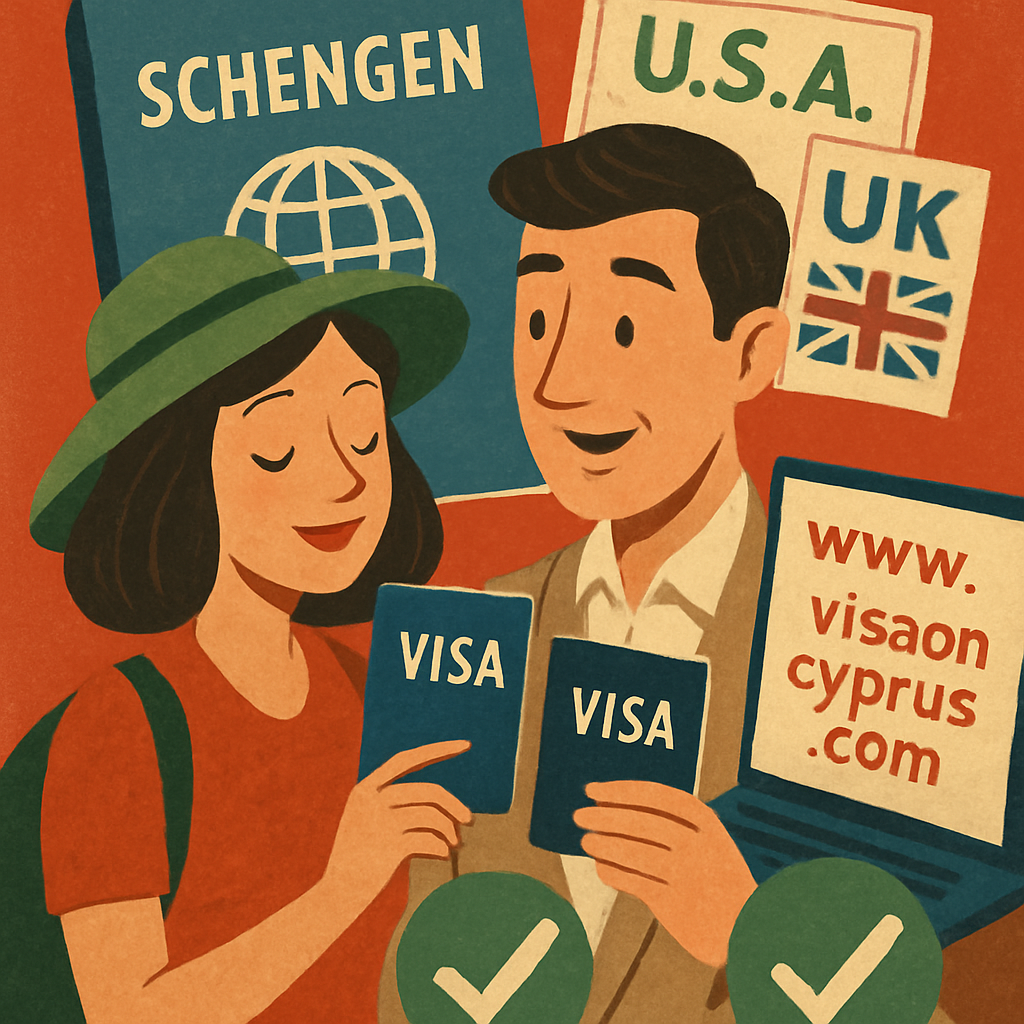 Туристические визы Шенген, США или UK без рисков и мытарств от официального партнёра нашего канала www