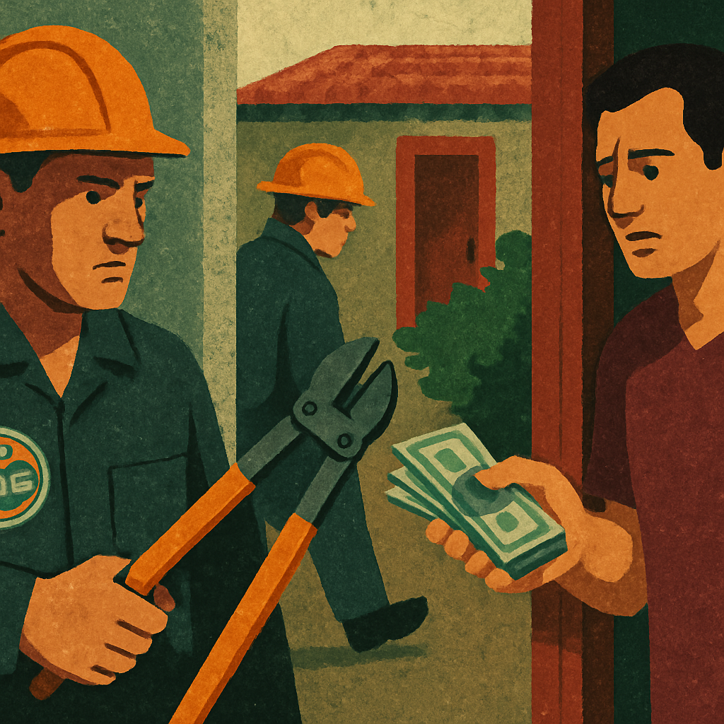 In Limassol, fraudsters are posing as employees of the Cyprus Electricity Authority (EAC) and demanding money for allegedly restoring electricity supply